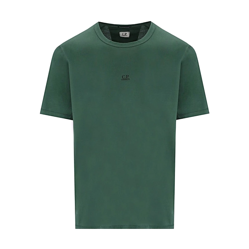 C.P. Company Casual Katoenen T-shirt Green Heren