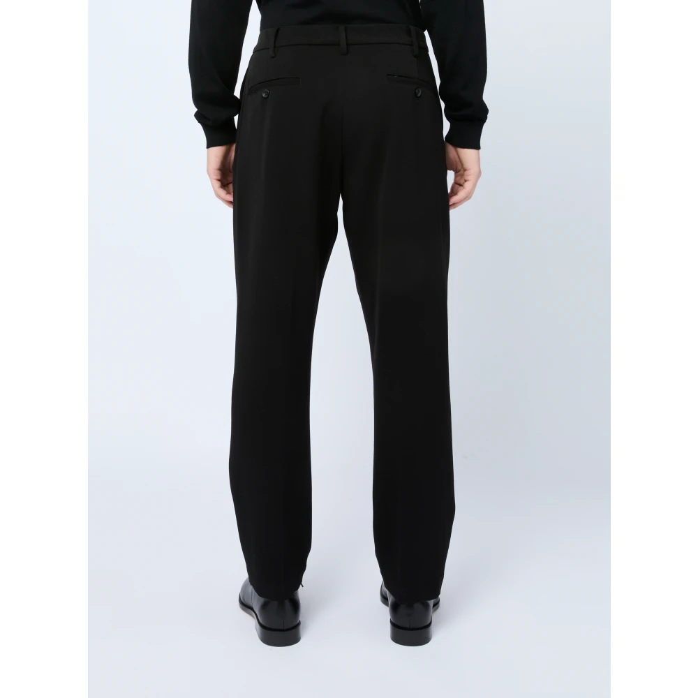 Officina36 Zwarte Broek Aw24 Black Heren