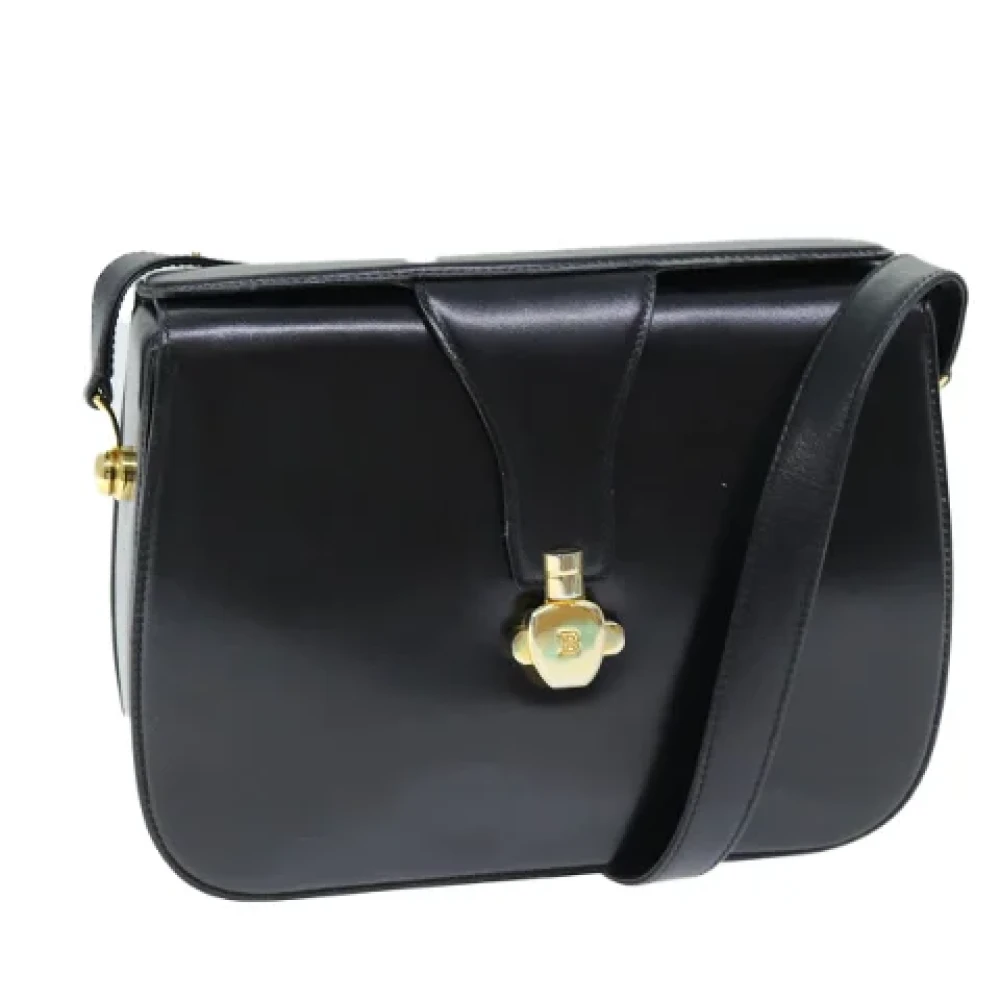 Bally Pre-owned Leather shoulder-bags Black Dames