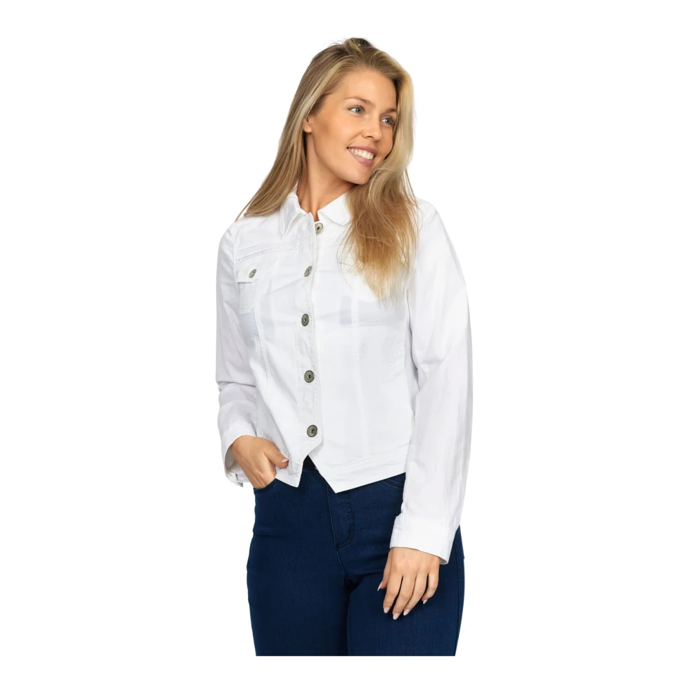 2-Biz Spijkerjas White Dames