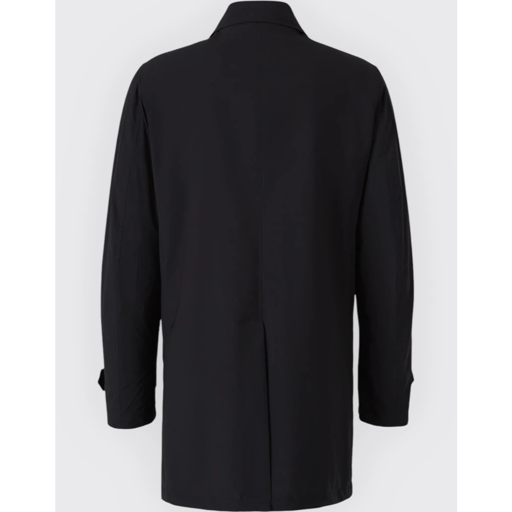 Moorer Stijlvolle Trenchcoat met Vittor-Ac Black Heren
