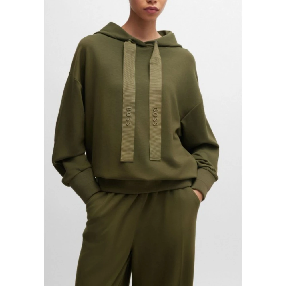 Hugo Boss Dames Sweatshirt C_Efelpa Green Dames