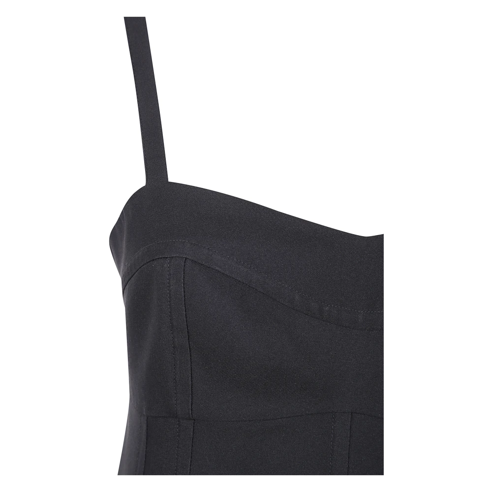 Jil Sander Elegante Jurk voor Vrouwen Black Dames