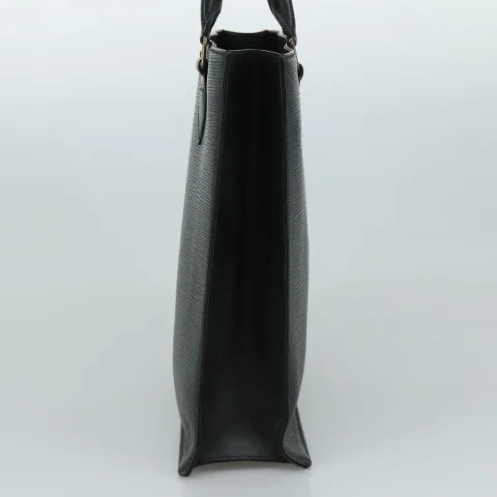 Louis Vuitton Vintage Pre-owned Leather handbags Black Dames