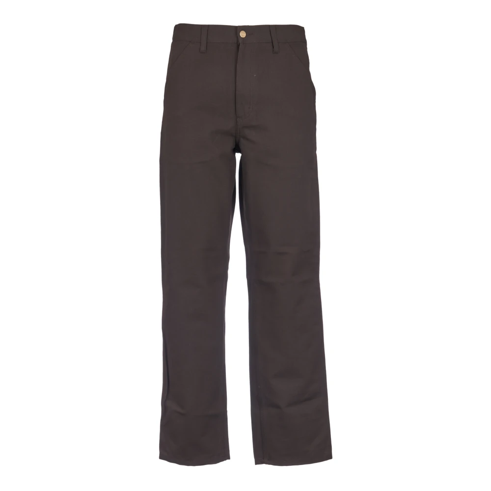 Carhartt WIP Broek met Enkele Knie Black Heren