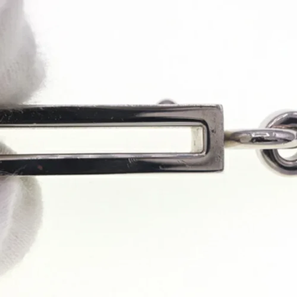 Hermès Vintage Pre-owned Metal key-holders Gray Dames