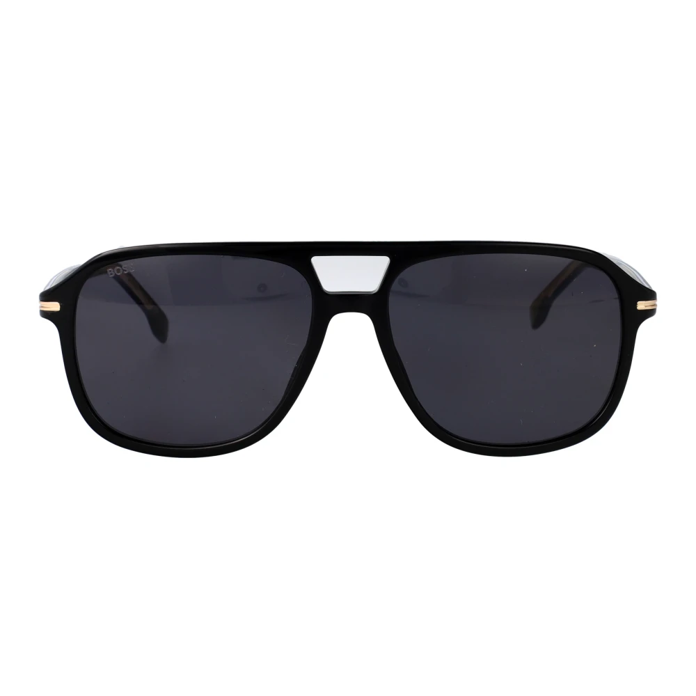 Hugo Men's Black Sunglasses, 56 Mm, Stylish Sunglasses Boss 1751/S