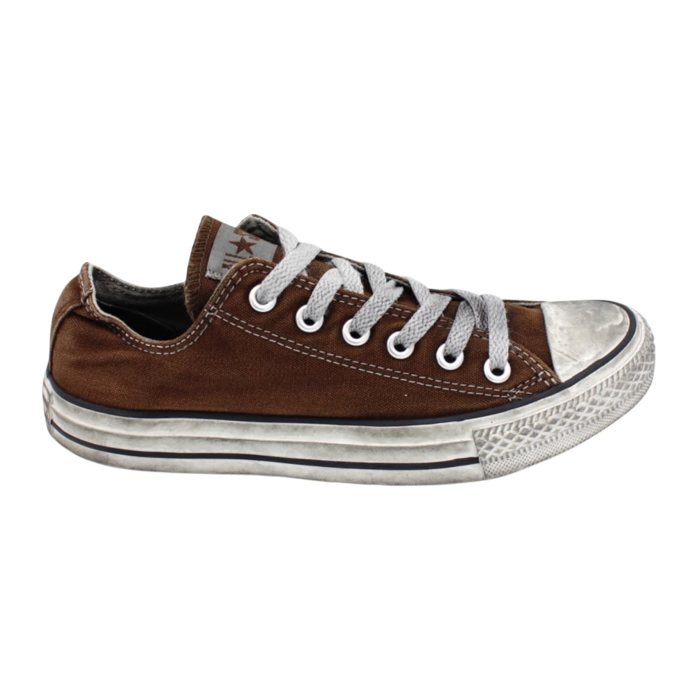 Converse Rook Ox Canvas Rubberen Zool Schoen Heren Schoenen Bruin