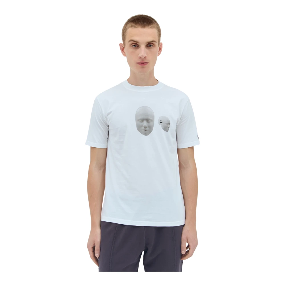 Affxwrks Grafische Print Katoenen Jersey T-shirt White Heren