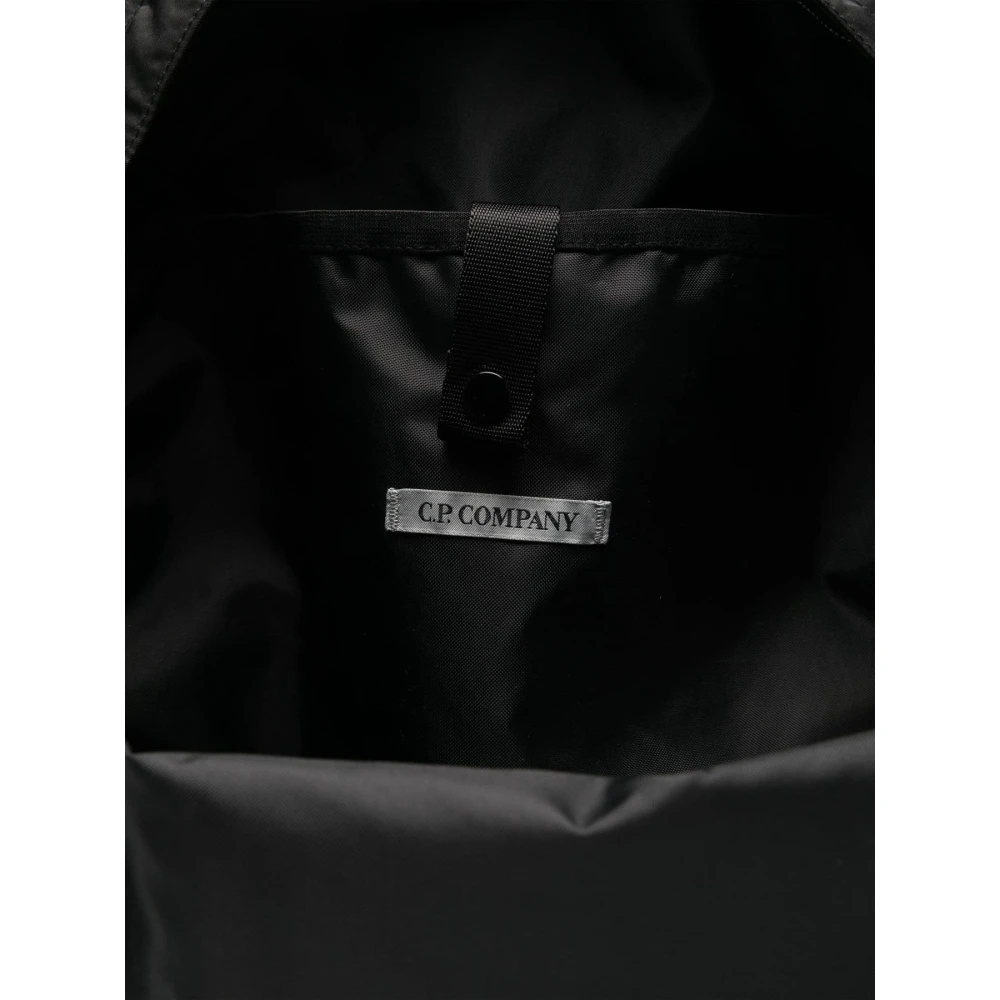 C.P. Company Zwarte Lens Rugzak Black Heren
