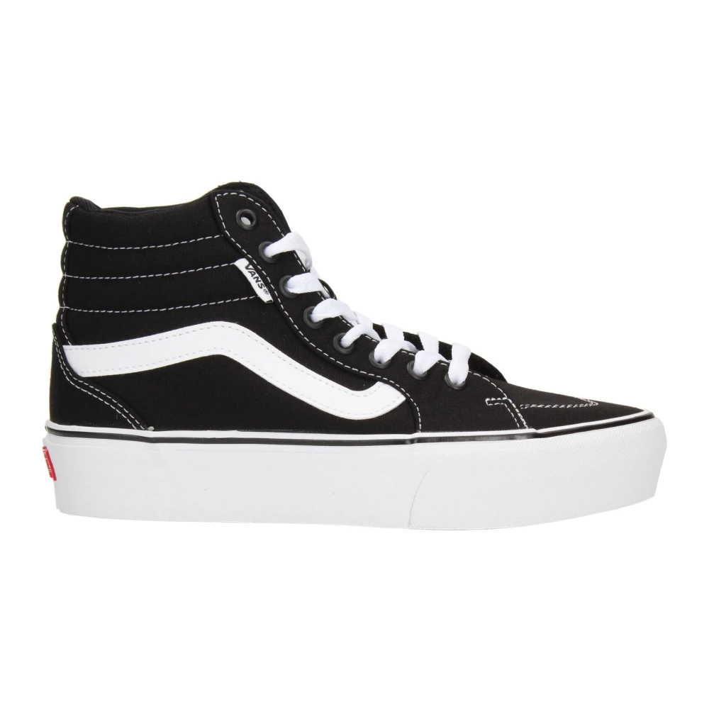 Vans Platform Hi-Top Sneakers Svart/Vit Dam Black, Dam