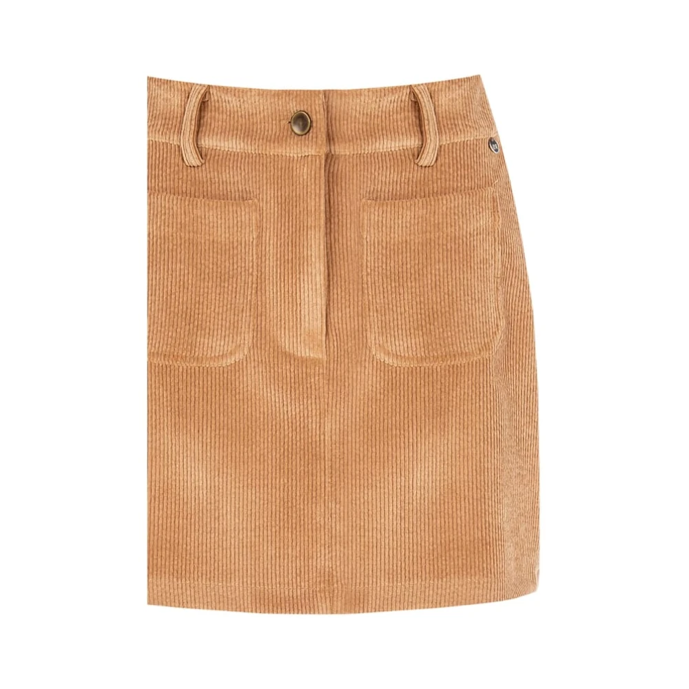 RINASCIMENTO Korte Rok Beige Dames