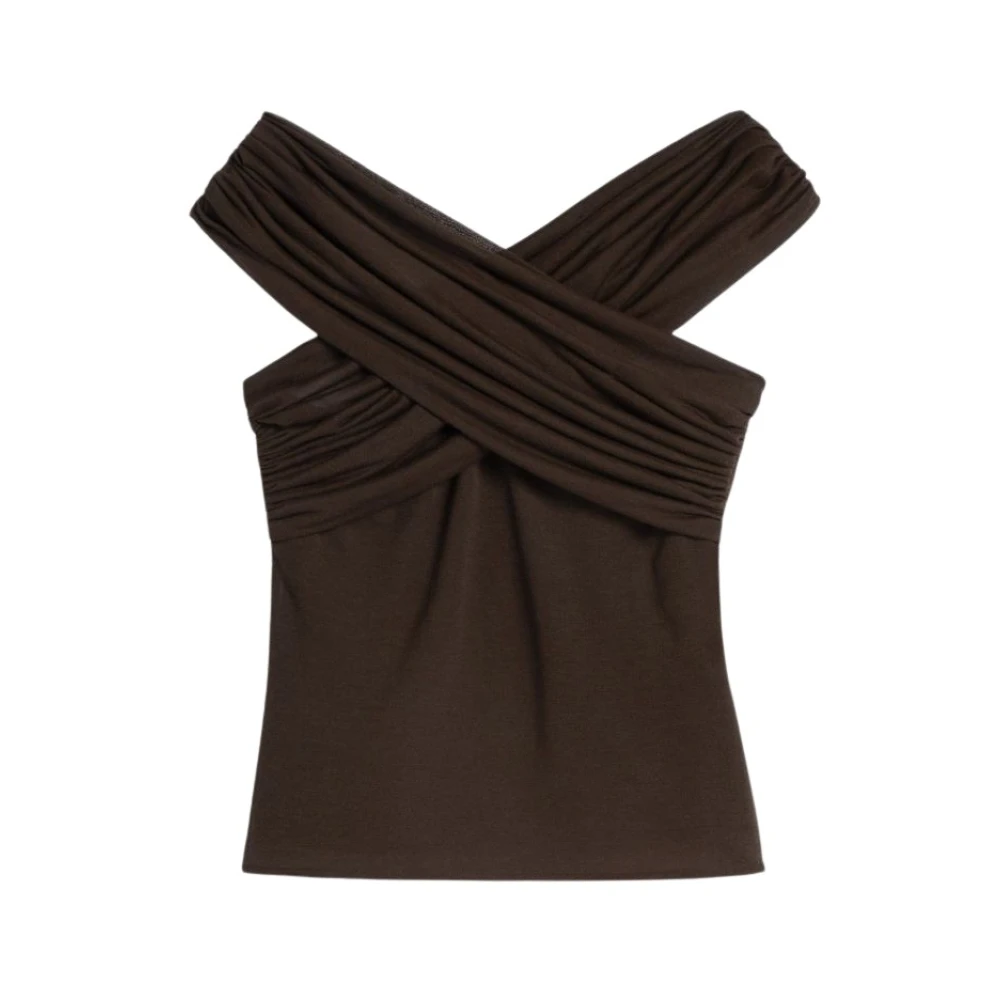 Tops > Sleeveless Tops - - Ami Paris - Modalova