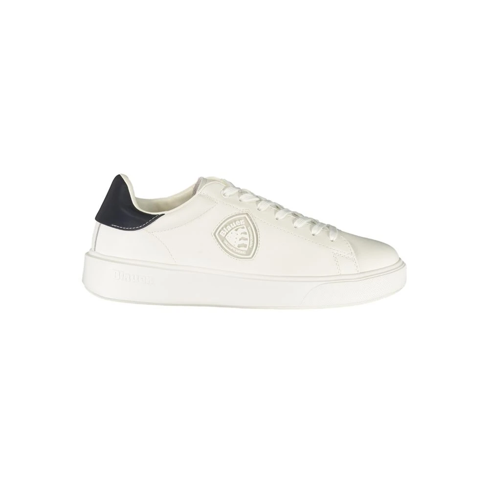 Blauer Men's White Polyurethane Sneaker - Sneakers - 11 Uk - Shoes