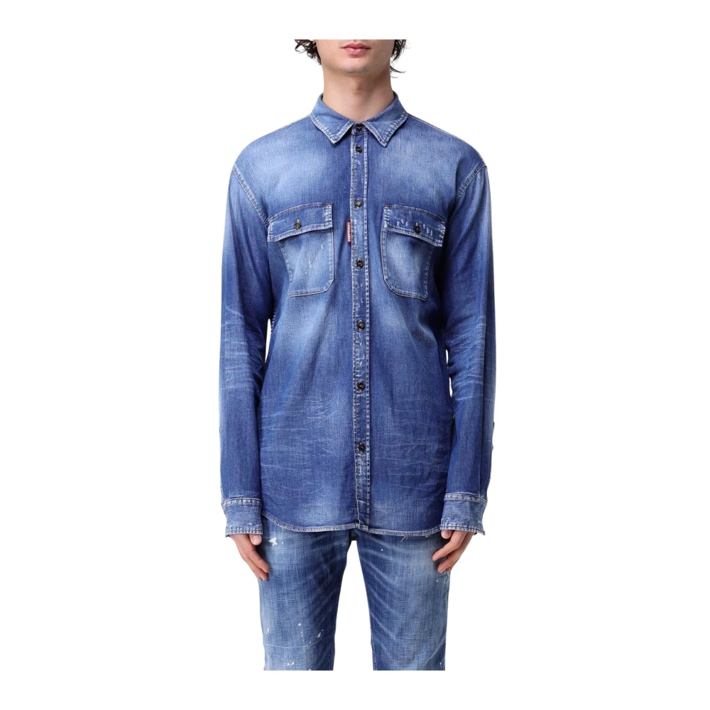 Shirts > Denim Shirts - - Dsquared2 - Modalova