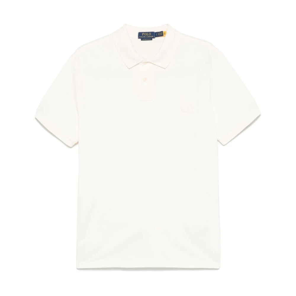 Polo Ralph Lauren Men's Beige Polo Shirts, Xl, T-Shirt