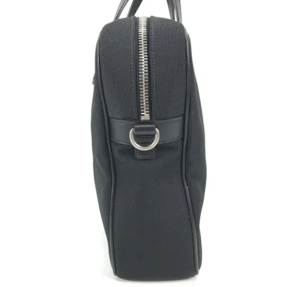 Gucci Vintage Pre-owned Leather gucci-bags Black Dames