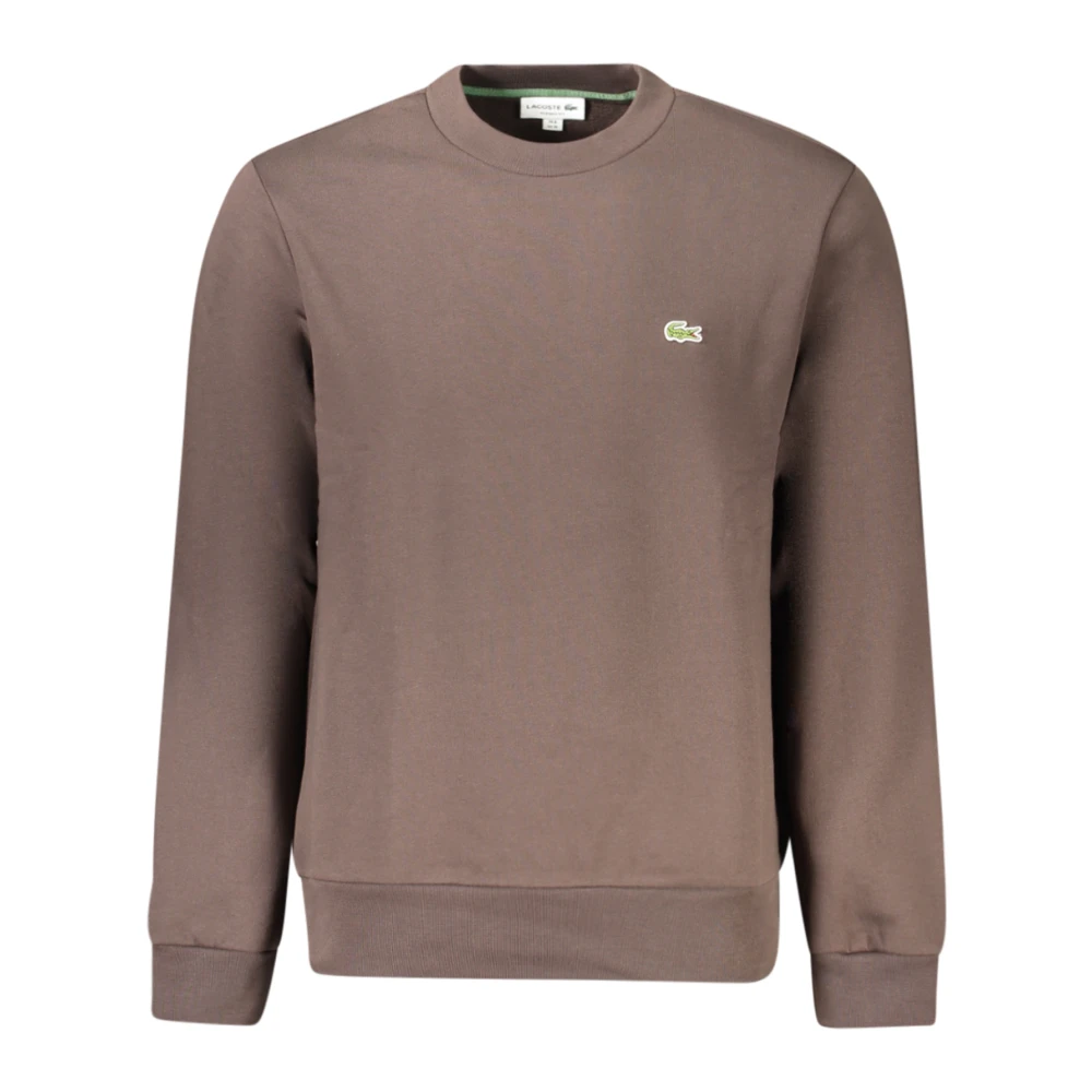 Lacoste Men's Brown Long-Sleeved Sweatshirt