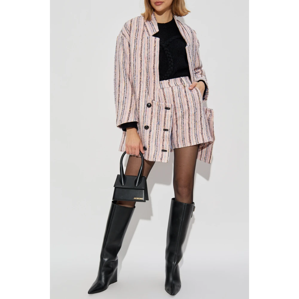 Munthe Pinstripe Blazer Pink Dames