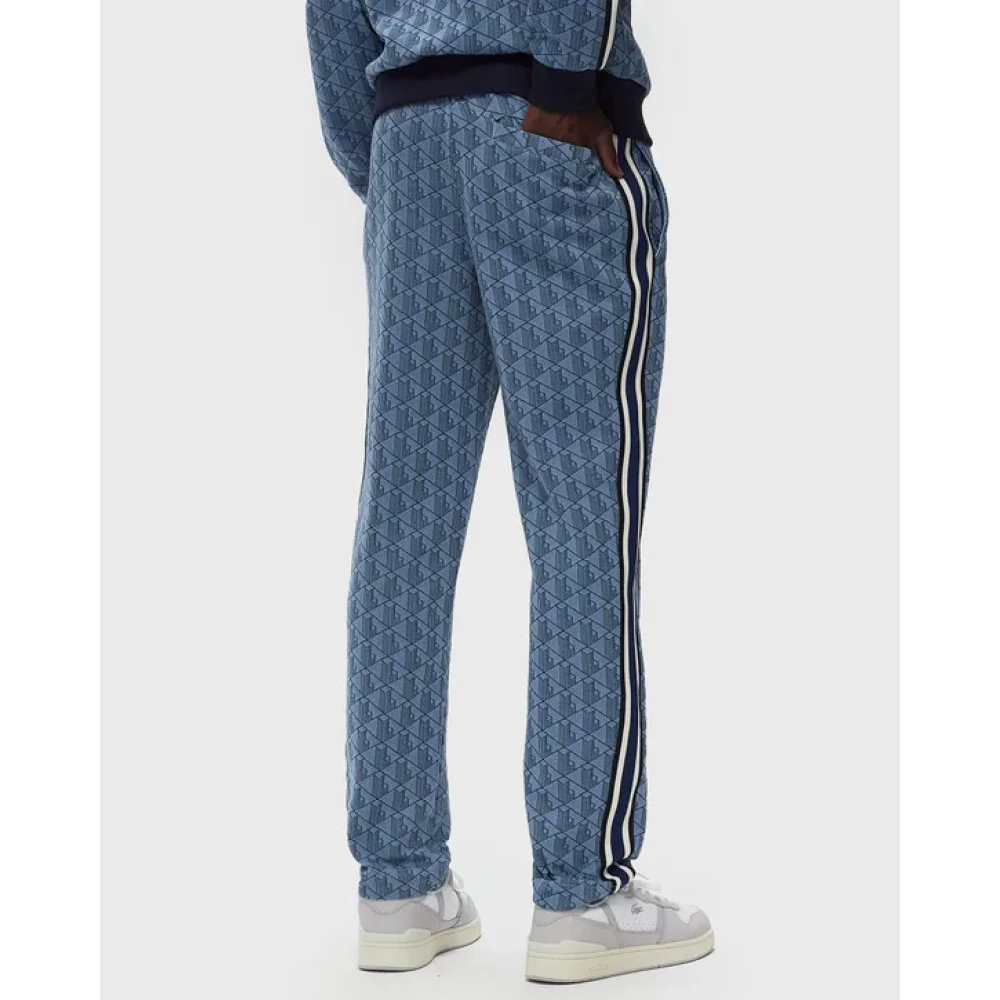 Lacoste Heren Logo Sweatpants Blue Heren