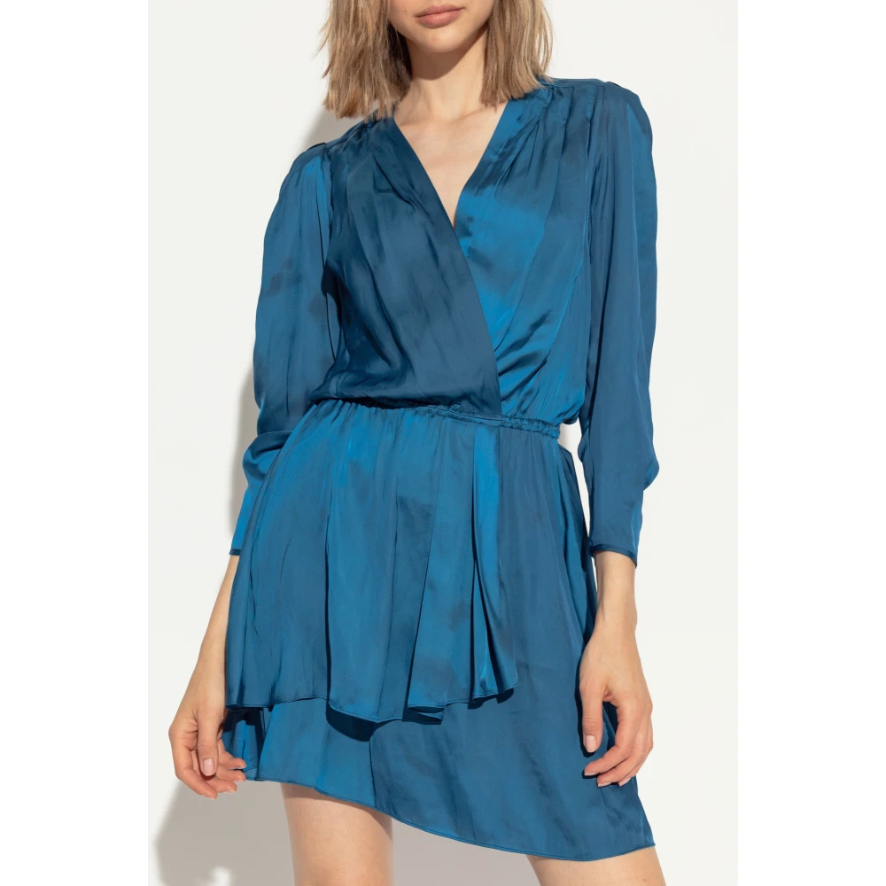 Zadig & Voltaire Jurk Rogers Blue Dames