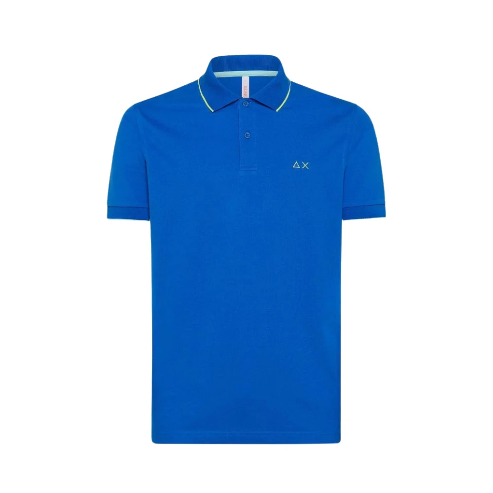 Sun68 - Tops > Polo Shirts - Blue - Sun68 - Modalova