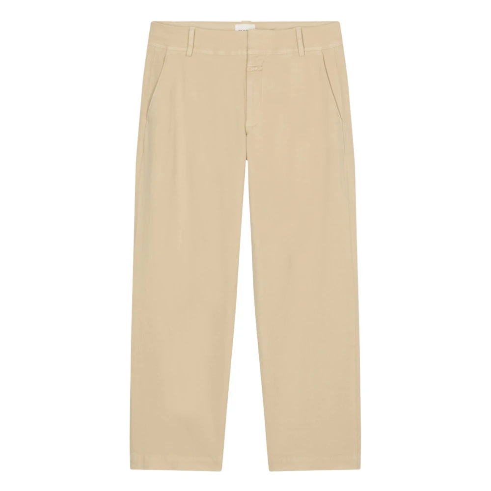 Closed Women's Beige Serandon Pantalons Camel C21259-32E-30 - Cropped Trousers - W27 L32 - Trousers