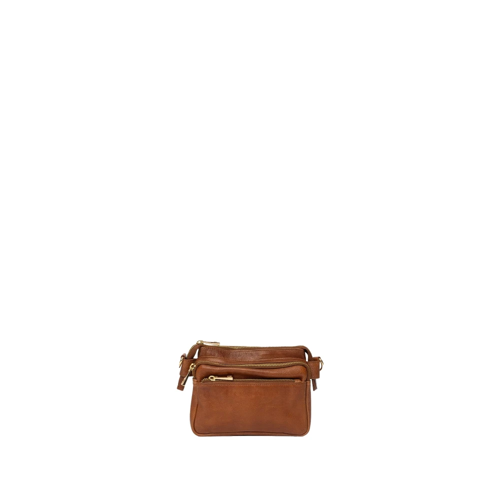 Re:designed Urban Crossover Tas Walnoot Leer Brown Dames