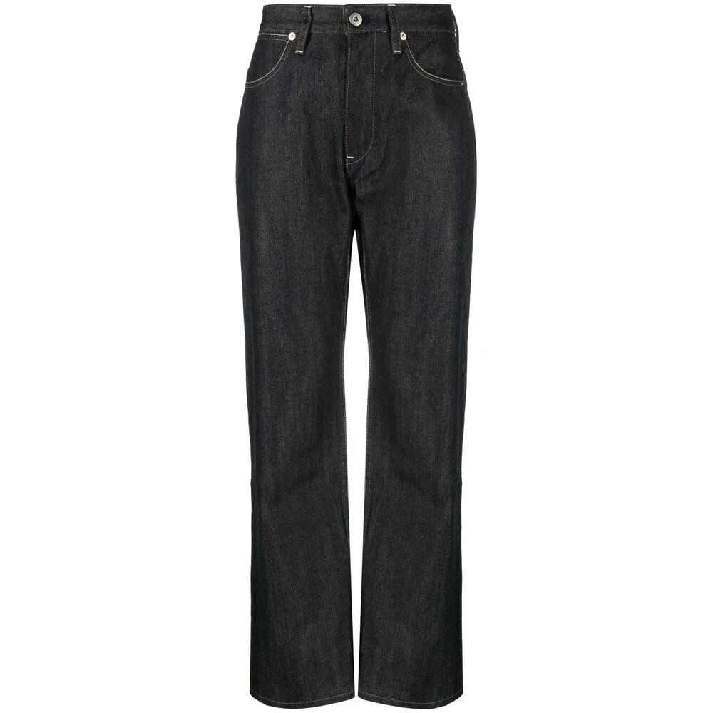 Jil Sander Men's Blue Straight Fit Jeans, W30, Straight Jeans