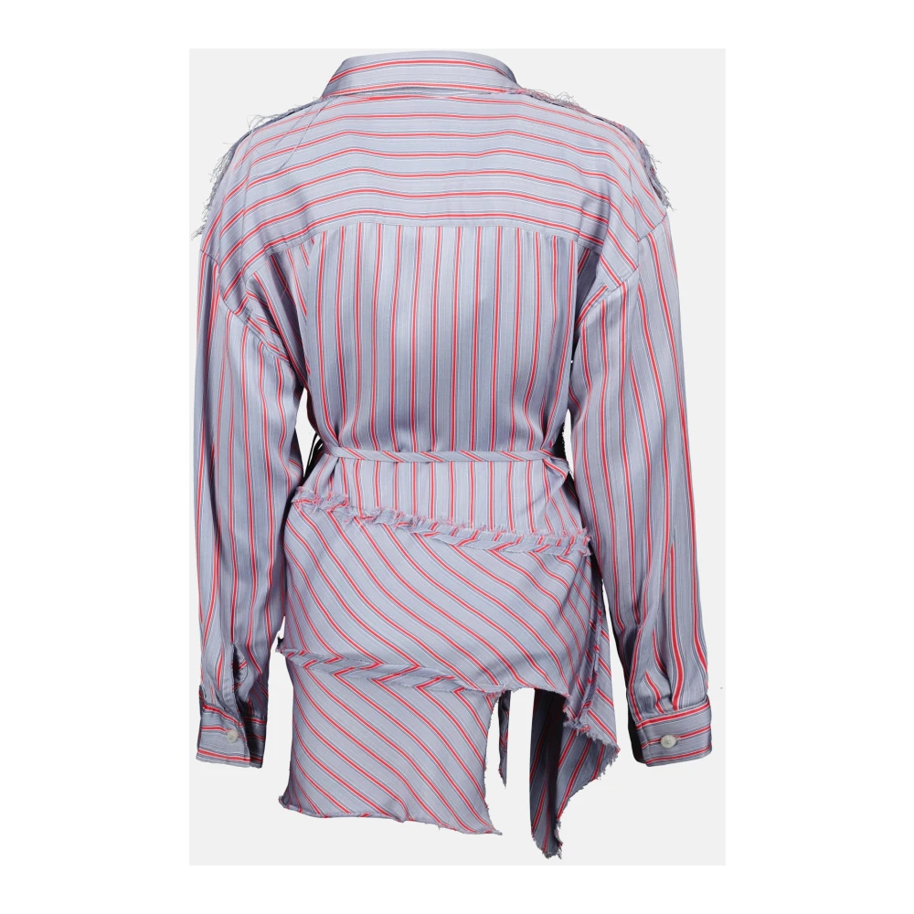 Diesel Gestreepte Omslagstijl Top Purple Dames