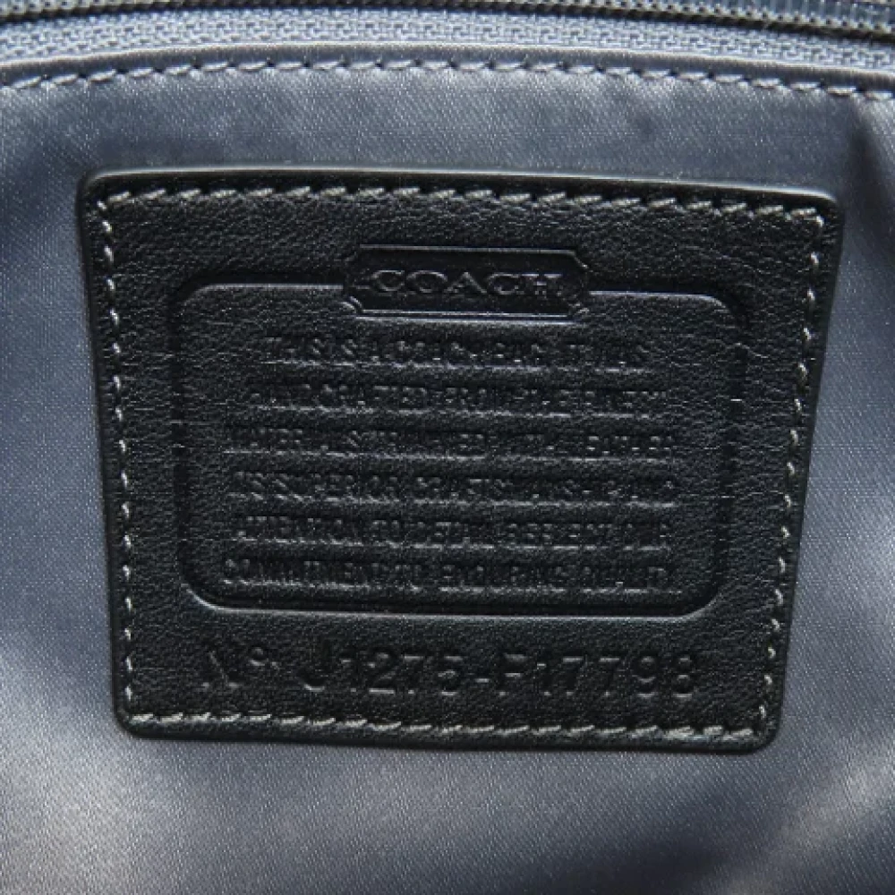 Coach Pre-owned Canvas shoulder-bags Black Dames
