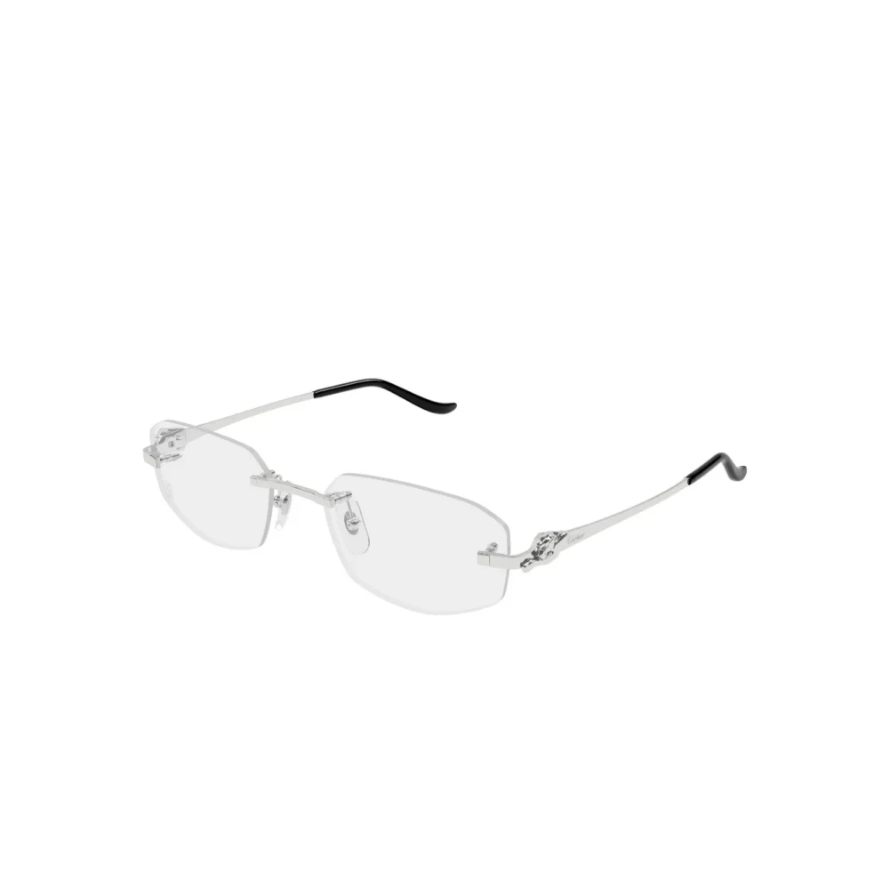 Cartier Women's Gray Glasses, 55 Mm, Eyeglasses