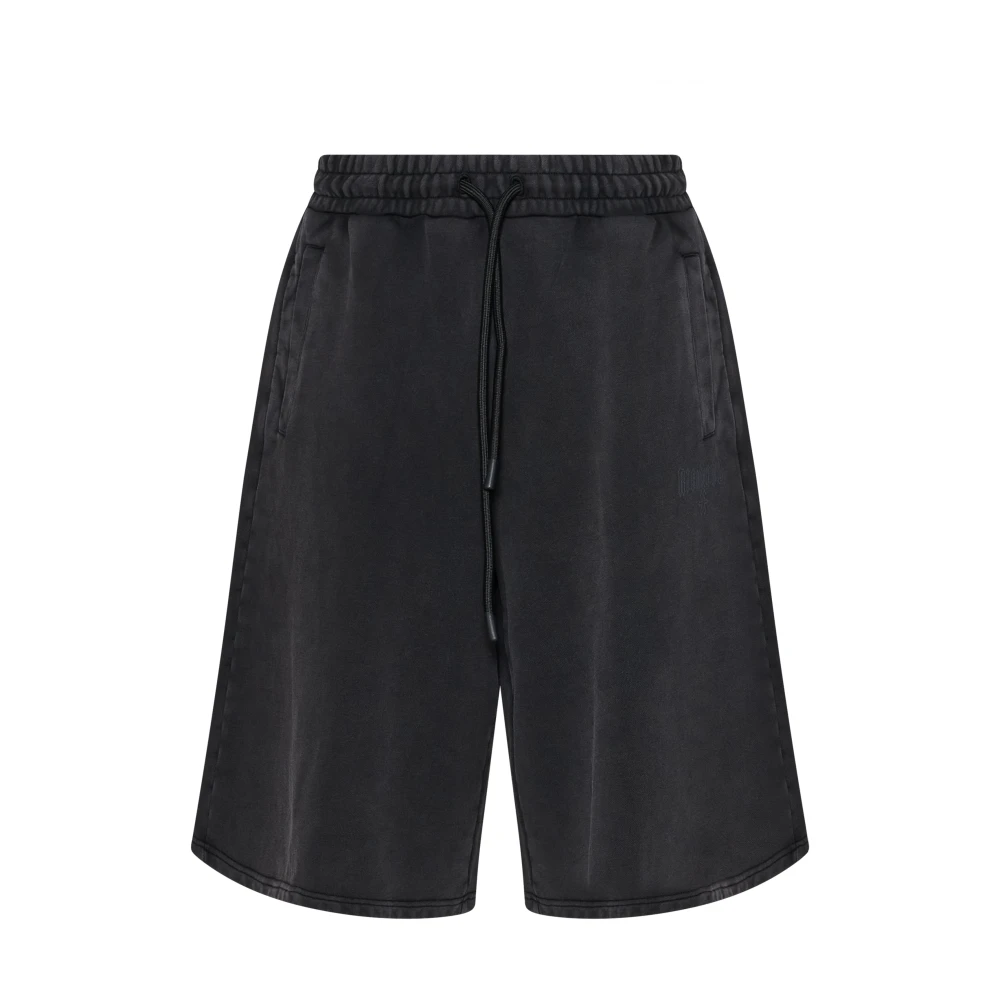 Richmond Homme Noir Shorts, Taille: M Shorts Bermuda À Cordon De Serrage