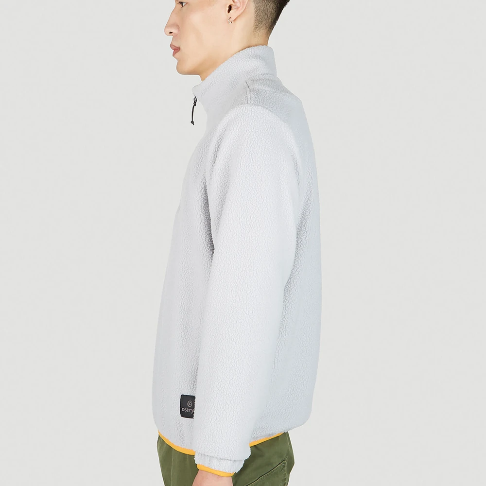 Ostrya Bluebird Fleece Jas Gray Heren