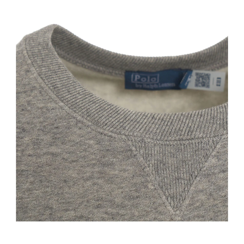 Polo Ralph Lauren Grijze Sweatshirt Aw24 Dameskleding Gray Dames