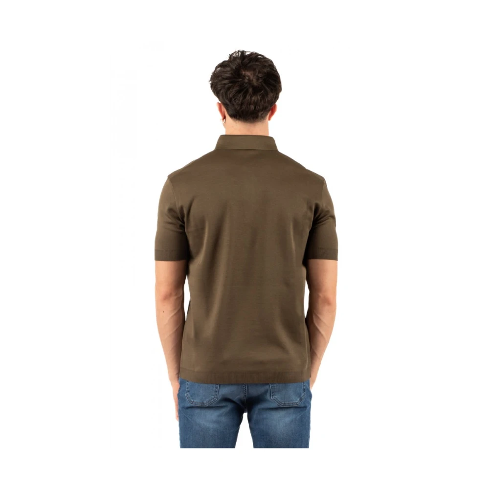 Herno Stijlvolle Polo Jas Green Heren