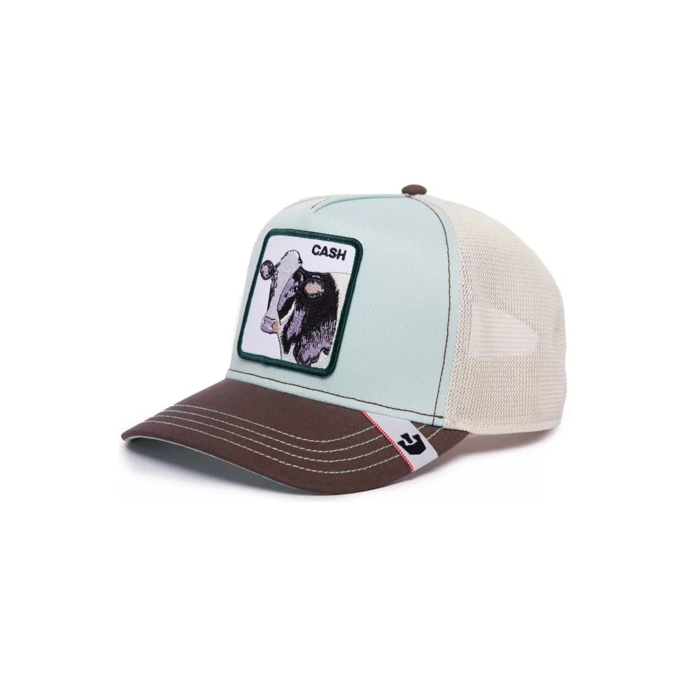 Goorin Bros Celeste Vaca Bovine Trucker Cap Blue Heren