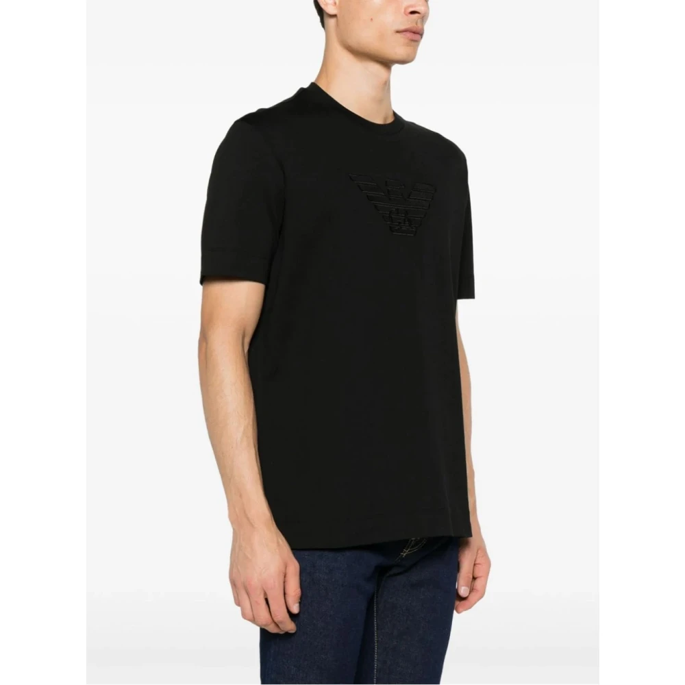 Emporio Armani Stijlvolle T-Shirt Collectie Black Heren