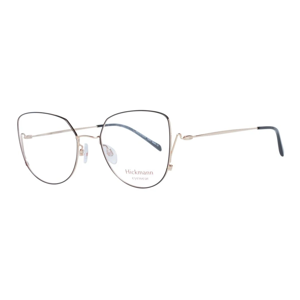 Ana Hickmann Gouden Cat Eye Metalen Optische Frames Yellow Dames