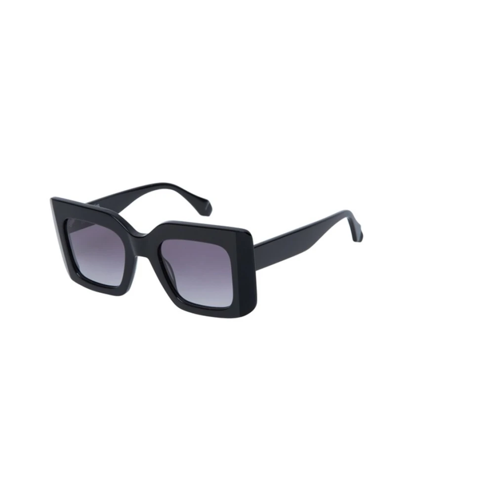 Gigi Studios Unisex Black Dorothea Sungles Medium