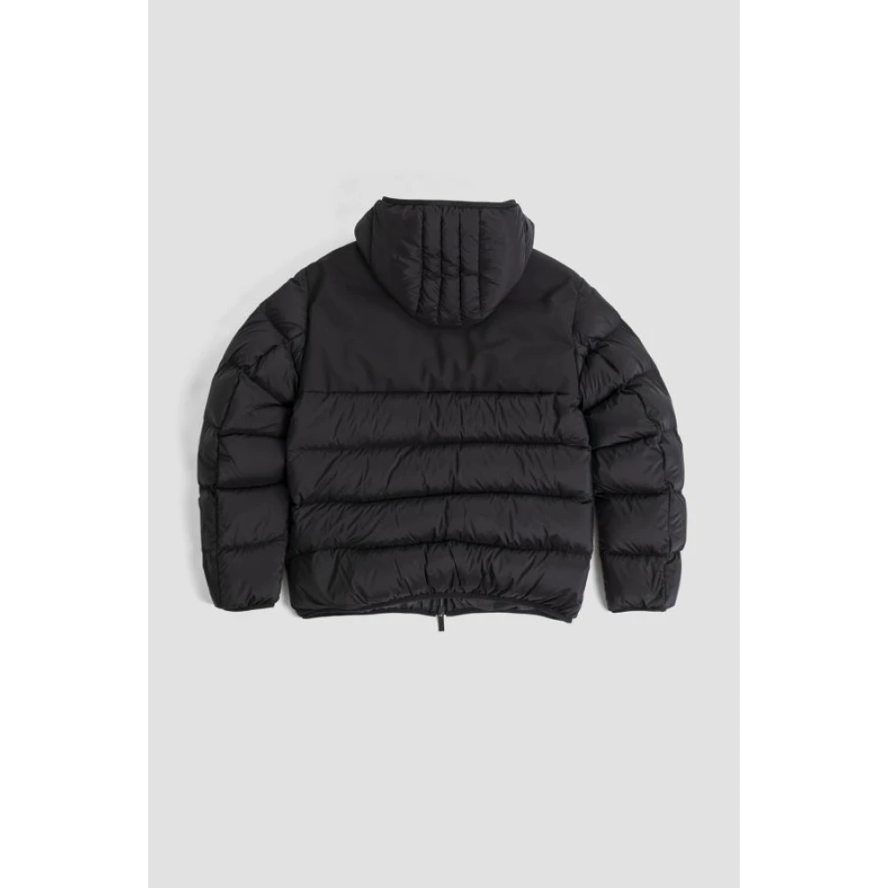 Moncler Zwarte donsjas Veumont Black Heren
