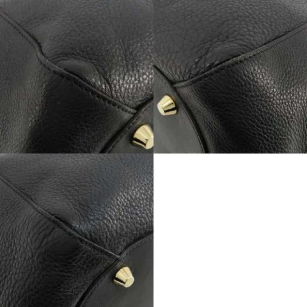 Jimmy Choo Pre-owned Leather shoulder-bags Black Dames