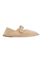 ballerines-plates-beige-en-daim-avec