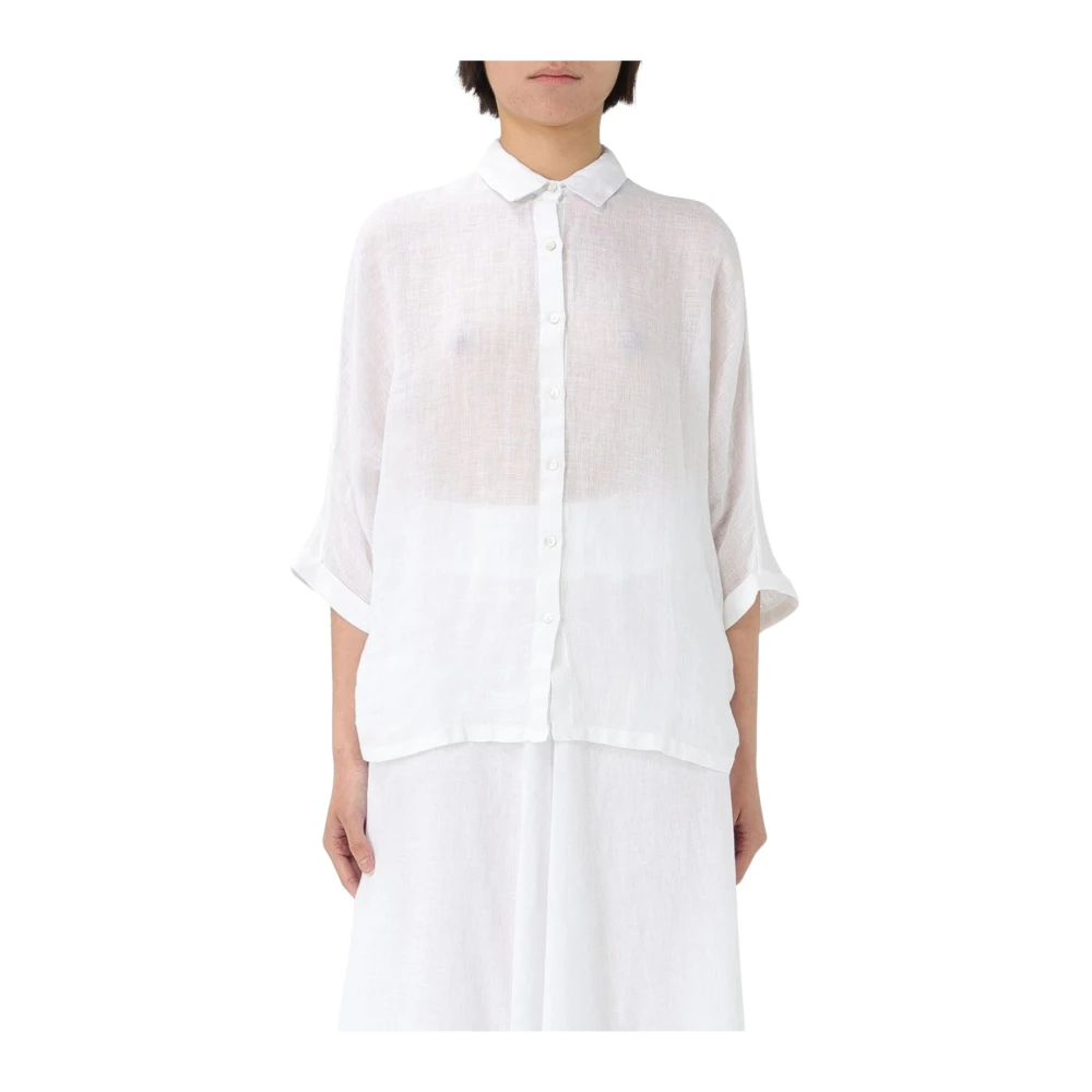 Blouses & Shirts > Shirts - - 120% Lino - Modalova