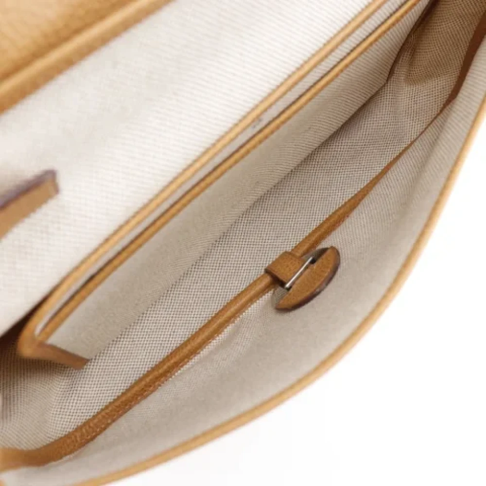 Hermès Vintage Pre-owned Canvas hermes-bags Brown Dames