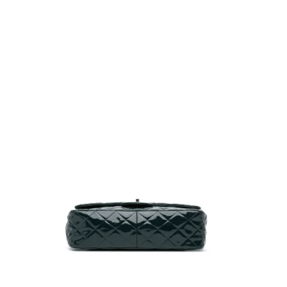 Chanel Vintage Pre-owned Leather chanel-bags Blue Dames