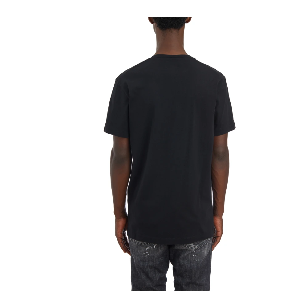 Dsquared2 Cool Fit Logo T-Shirt Black Heren
