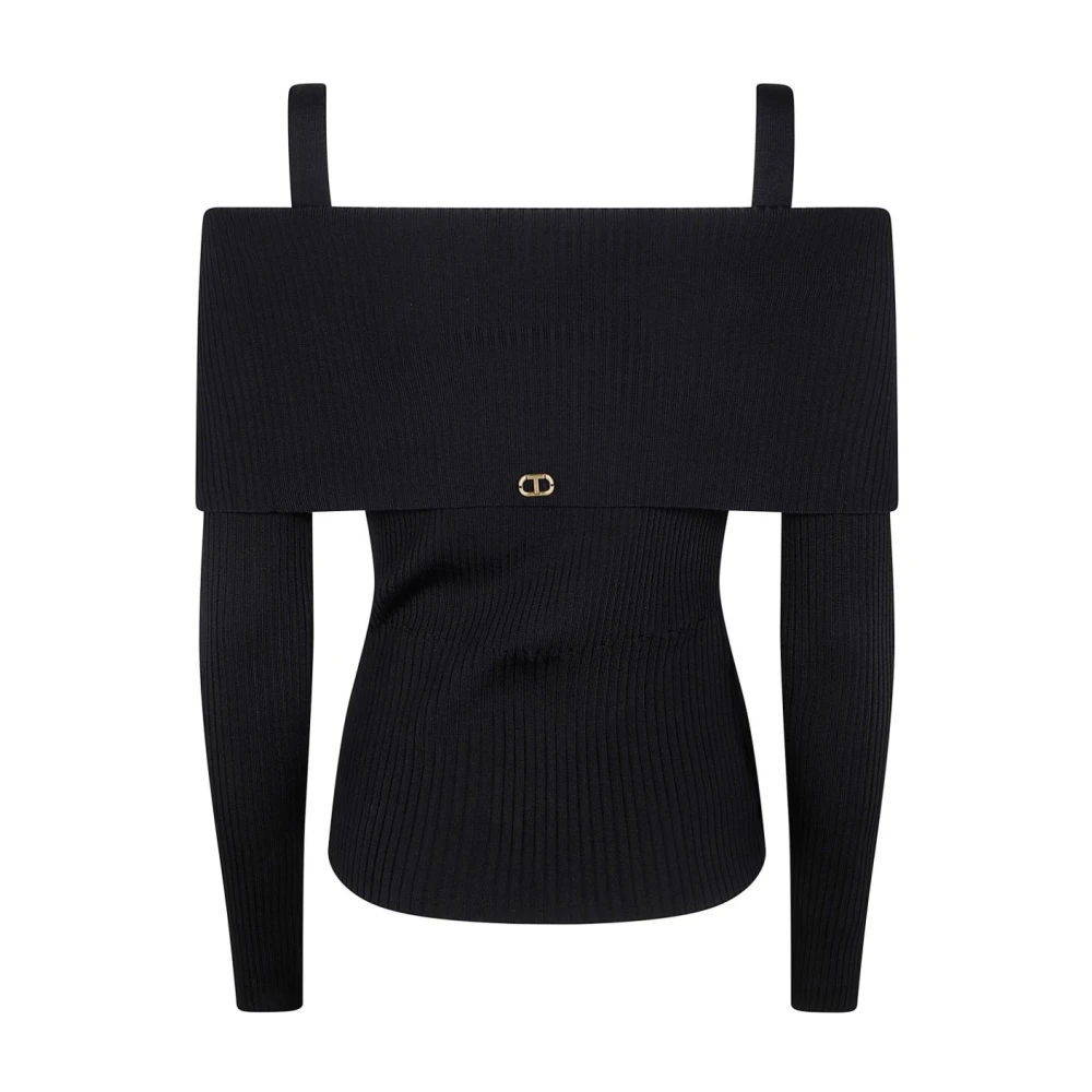 Twinset Zwart Sweater Set Black Dames