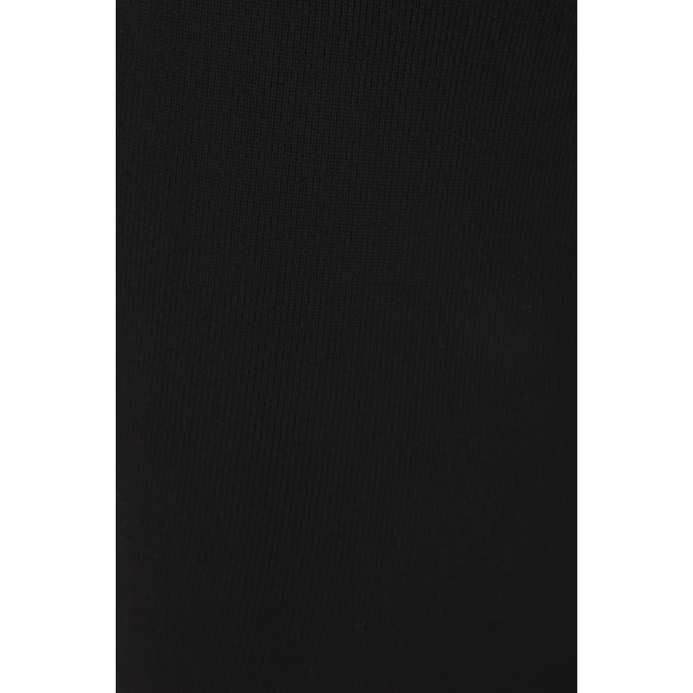 Rick Owens Zwarte Mermaid Knit Rok Black Dames