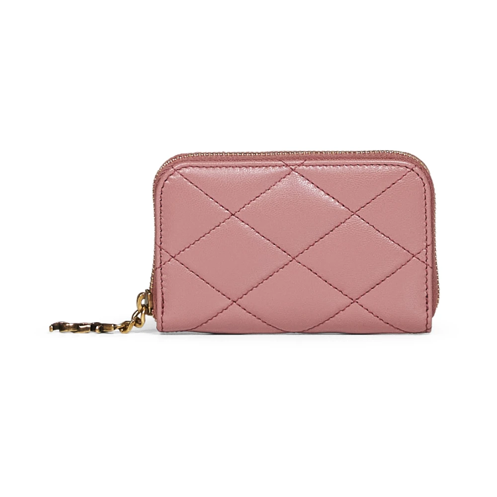 Saint Laurent Women's Pink Wallets & Cardholders, One Size, Cassandre Bijou Zip Wallet